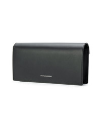 schwarze verzierte Leder Clutch von Calvin Klein 205W39nyc