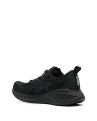 schwarze verzierte niedrige Sneakers von Asics