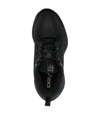 schwarze verzierte niedrige Sneakers von Asics