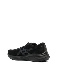 schwarze verzierte niedrige Sneakers von Asics