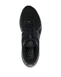 schwarze verzierte niedrige Sneakers von Asics