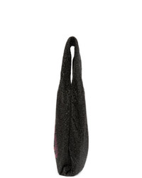 schwarze verzierte Shopper Tasche aus Leder von Alexander Wang