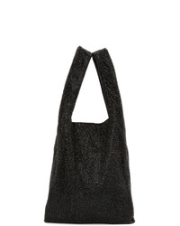 schwarze verzierte Shopper Tasche aus Leder von Alexander Wang