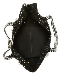 schwarze verzierte Shopper Tasche von Marc Jacobs