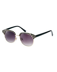 schwarze verzierte Sonnenbrille von Asos