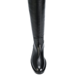 schwarze verzierte Stiefel von Casadei