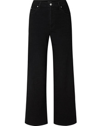 schwarze weite Hose aus Jeans von Eve Denim