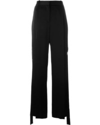 schwarze weite Hose aus Seide von Givenchy