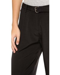 schwarze weite Hose von Thomas Laboratories