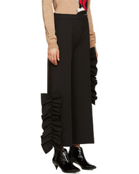 schwarze weite Hose von MSGM