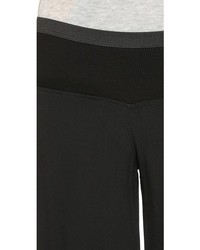 schwarze weite Hose von Enza Costa