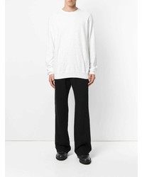 schwarze weite Hose von Rick Owens DRKSHDW