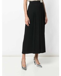 schwarze weite Hose von Elisabetta Franchi