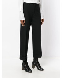 schwarze weite Hose von Chloé