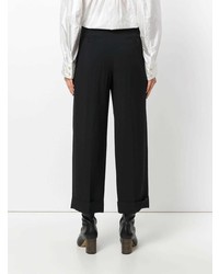 schwarze weite Hose von Chloé