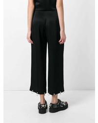 schwarze weite Hose von Christopher Kane