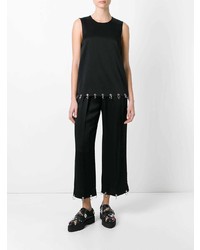 schwarze weite Hose von Christopher Kane