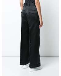 schwarze weite Hose von Off-White