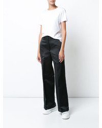 schwarze weite Hose von Off-White