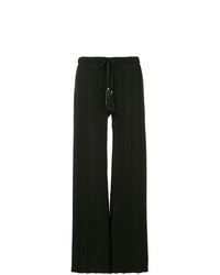 schwarze weite Hose von Zeus+Dione