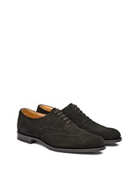 schwarze Wildleder Brogues von Church's