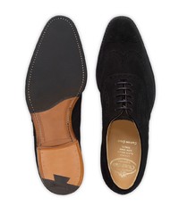 schwarze Wildleder Brogues von Church's