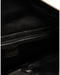 schwarze Wildleder Clutch von Asos