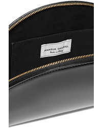 schwarze Wildleder Clutch von Mansur Gavriel