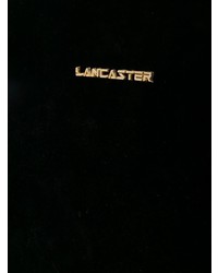 schwarze Wildleder Clutch von Lancaster