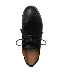 schwarze Wildleder Derby Schuhe von Marsèll
