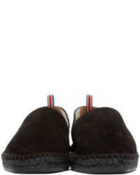 schwarze Wildleder Espadrilles von Castaner