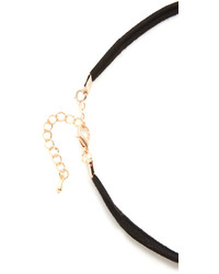 schwarze Wildleder Halskette von Jules Smith Designs