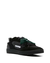 schwarze Wildleder niedrige Sneakers von Off-White