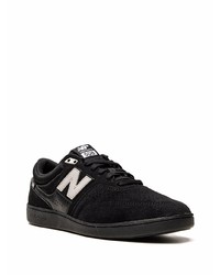 schwarze Wildleder niedrige Sneakers von New Balance