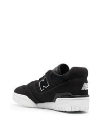 schwarze Wildleder niedrige Sneakers von New Balance