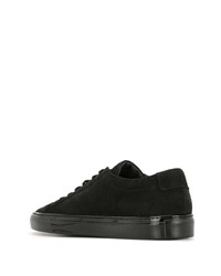 schwarze Wildleder niedrige Sneakers von Common Projects