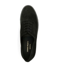 schwarze Wildleder niedrige Sneakers von Common Projects