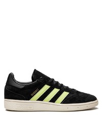 schwarze Wildleder niedrige Sneakers von adidas