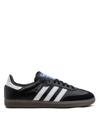 schwarze Wildleder niedrige Sneakers von adidas