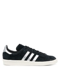 schwarze Wildleder niedrige Sneakers von adidas