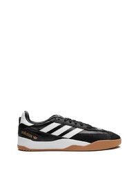 schwarze Wildleder niedrige Sneakers von adidas