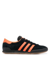 schwarze Wildleder niedrige Sneakers von adidas