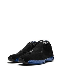 schwarze Wildleder niedrige Sneakers von Jordan