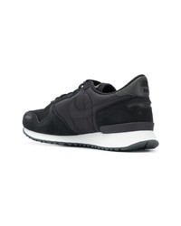 schwarze Wildleder niedrige Sneakers von Nike