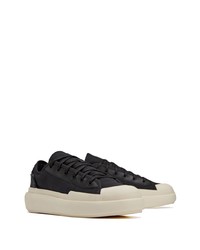 schwarze Wildleder niedrige Sneakers von Y-3