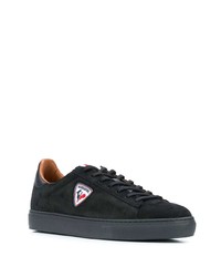 schwarze Wildleder niedrige Sneakers von Rossignol