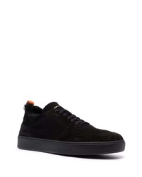 schwarze Wildleder niedrige Sneakers von Henderson Baracco