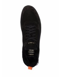 schwarze Wildleder niedrige Sneakers von Henderson Baracco