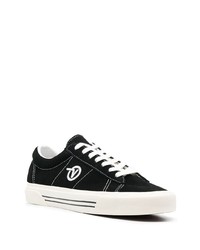 schwarze Wildleder niedrige Sneakers von Vans