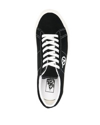 schwarze Wildleder niedrige Sneakers von Vans